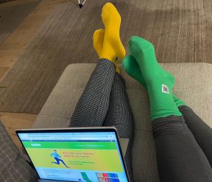 Oliver und Beate Socken